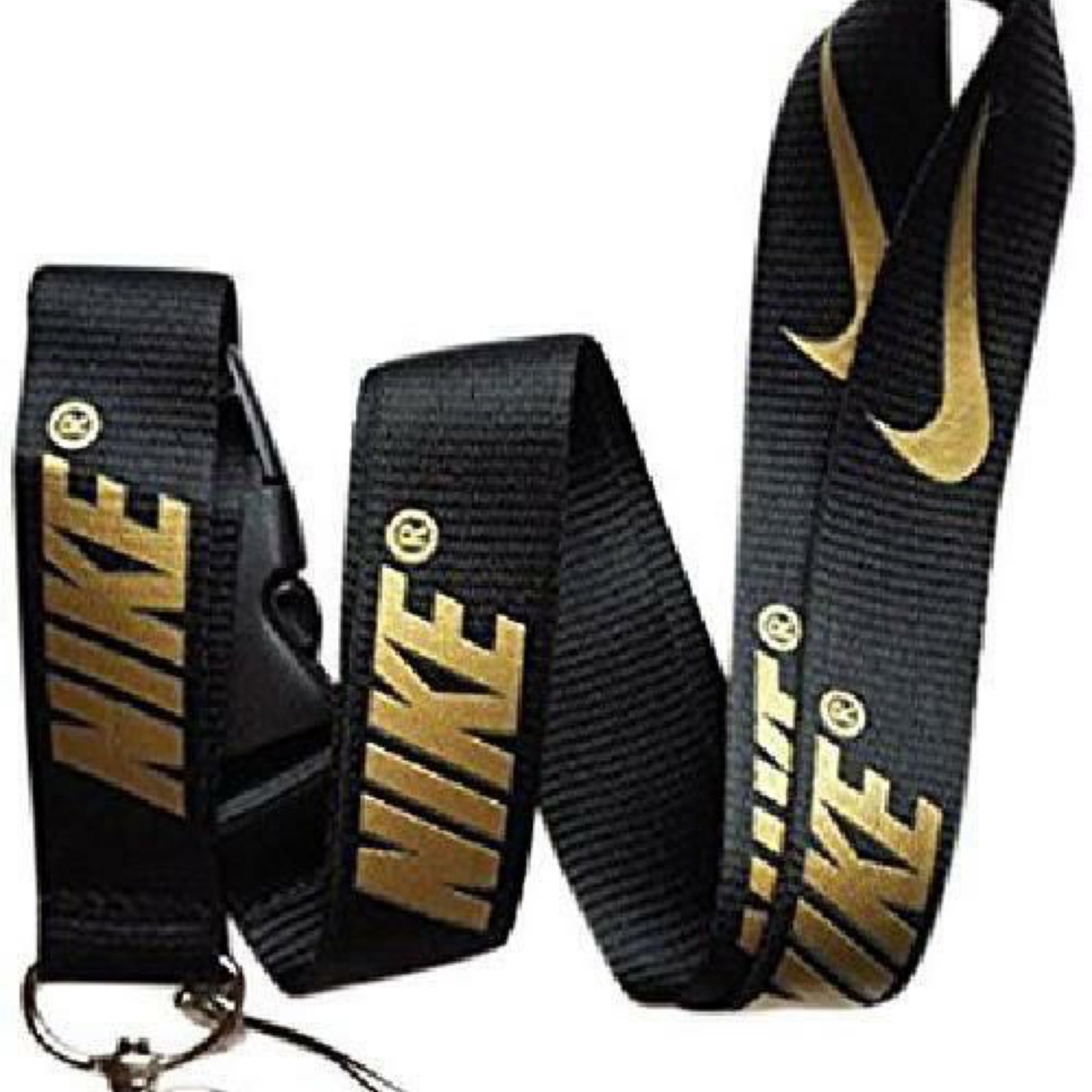 Gold nike lanyard top